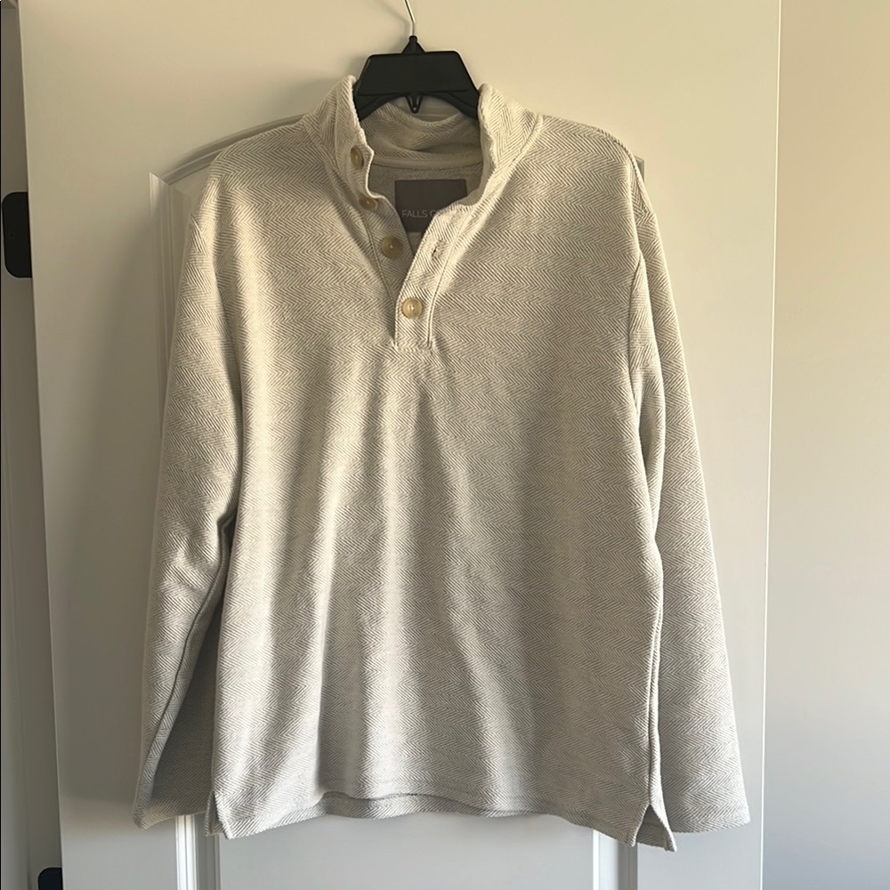 Cream Long Sleeve Pullover
